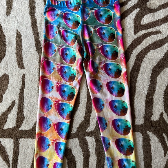 Terez Sunnies Capri Leggings M - Picture 4 of 8